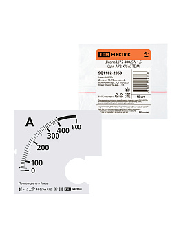 Шкала Ш72  400/5А-1,5 (для А72 Х/5А) TDM