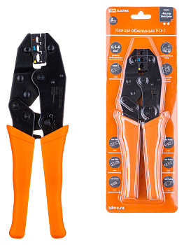 Клещи обжимные КО-1 1,5-6мм TDM