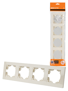 Рамка 4-х постовая сл. кость "Сенеж" TDM