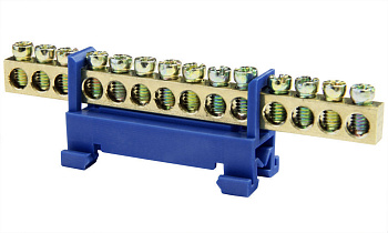 Шина нулевая 6х9мм 14гн (с DIN-изолятором "Стойка")