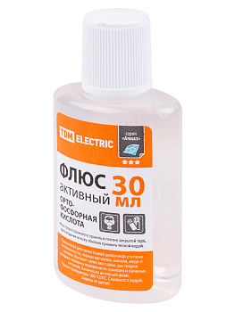 Флюс активный ОК, ортофосфорная кислота, 30 мл, серия "Алмаз" TDM