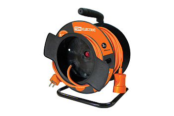 Удлинитель силовой УК10-001 TDM (штепс. гнездо/50м ПВС 2х0,75)