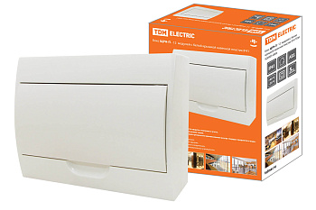 Бокс ЩРН-П-15 модулей (б) навесной пластик IP40 TDM