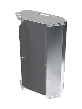 Поворот на 90 град. вертикальный внешний 100х400 TDM