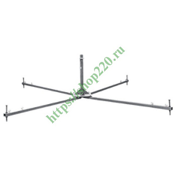 Четырехнога для молниеприемной мачты высотой более 7 м (без оснований), термодиффузия TDM