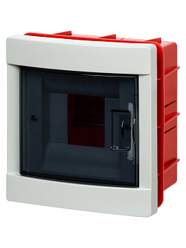 Бокс ЩРВ-ПМ-4 модуля, встраиваемый, АБС-пластик, IP40, Народный