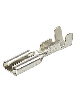 Клемма плоская гнездо РП-м 1,5-(4,8) плоский (мама) 1-1,5 мм² (20шт) TDM