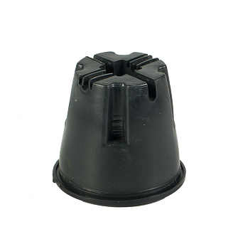 Держатель для плоской кровли 1 фиксатор для прута Ø8 мм, без бетона, ПП TDM