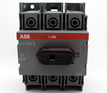 Рубильник OT125F3 до 125А 3х-полюсный ABB