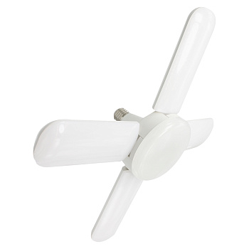 Высокомощная светодиодная лампа GLDEN-HPBC-90-230-E27-4000 (5 лопастей)