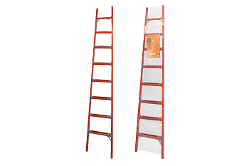 Лестница диэлектрическая ЛД-8, 8 ступеней, высота 3,0 м, до 50 кВ, "ЭкспертЭлектрик" TDM
