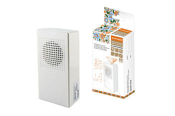 Звонок народный ЗПС-Н-10/1-Пт (пров. без.кн., сеть, "птичка", карт.короб.)