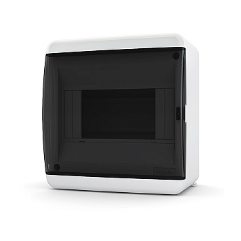 Щит навесной  UNK 40-06-2 6 мод. IP41, прозрачная черная дверца