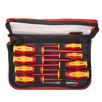 Набор диэлектрических отверток НИО-09 серии ПРОФИ (5/20шт уп)