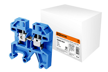 Зажим наборный ЗНИ-2,5мм2 (JXB25А) синий TDM БЕЗ СКИДКИ