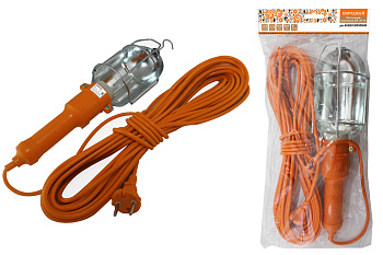 Светильник переносной УП-2Р-10, 60 Вт, Е27, 12 метров, Народный