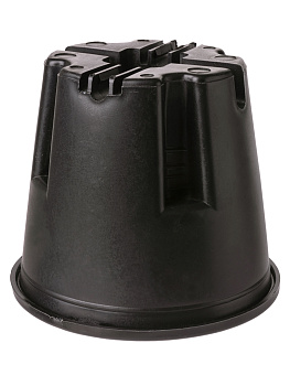 Держатель для плоской кровли крестовой фиксатор для прута Ø8-10 мм, с бетоном, ПП TDM