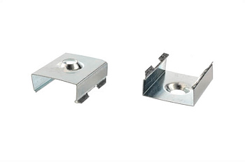 Скоба крепления с шурупом для профиля GAL-12-16-С-IP20  10шт в уп.