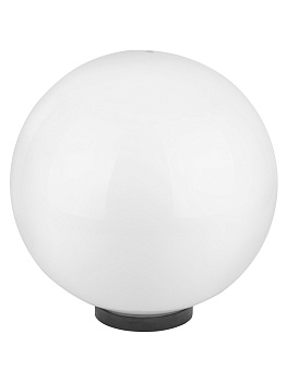 Светильник НТУ 03-100-400 шар d=400 мм IP54 (опал ПММА, основание плоское ПК 145, Е27) TDM