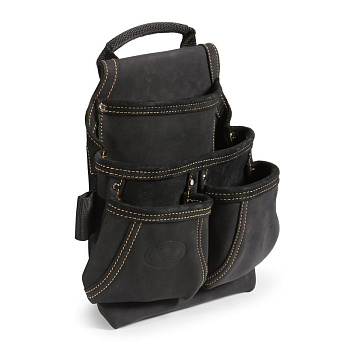 Сумка кожаная поясная СК-4 премиум-серия «DEAD BULL»