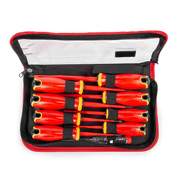 Набор диэлектрических отверток НИО-2209 серия СЛИМ КВТ НЕЗАКУПАТЬ 