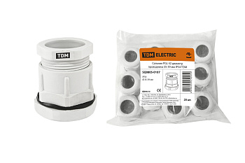 Сальник PGL 42 диаметр проводника 35-39 мм IP54 TDM