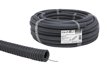 Труба гофр.ПВХ d 20 с зондом (100 м) легкая народная